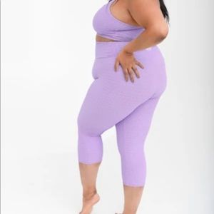 Cropped Lilac Booty by Brabants Leggings! One Size!
